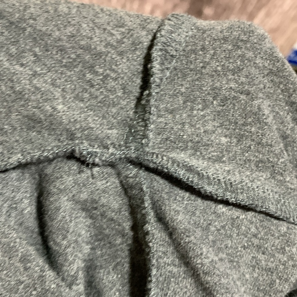 Lands' End Capris Stretch Pants Gray 2X Starfish Crop Straight Cotton Spandex - Picture 14 of 16